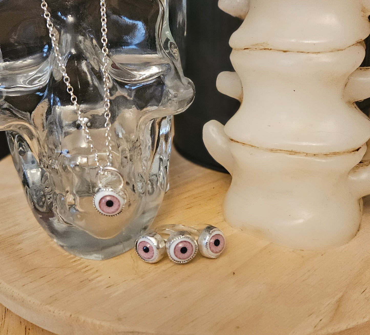 Eye Love You To Death (plastic eye) Necklace