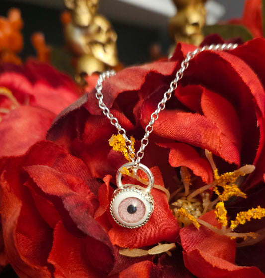 Eye Love You To Death (plastic eye) Necklace
