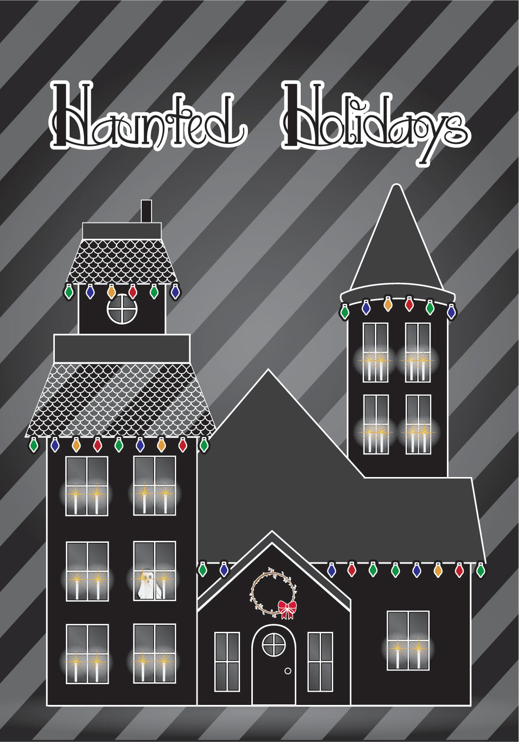 Creepy Christmas mini posters