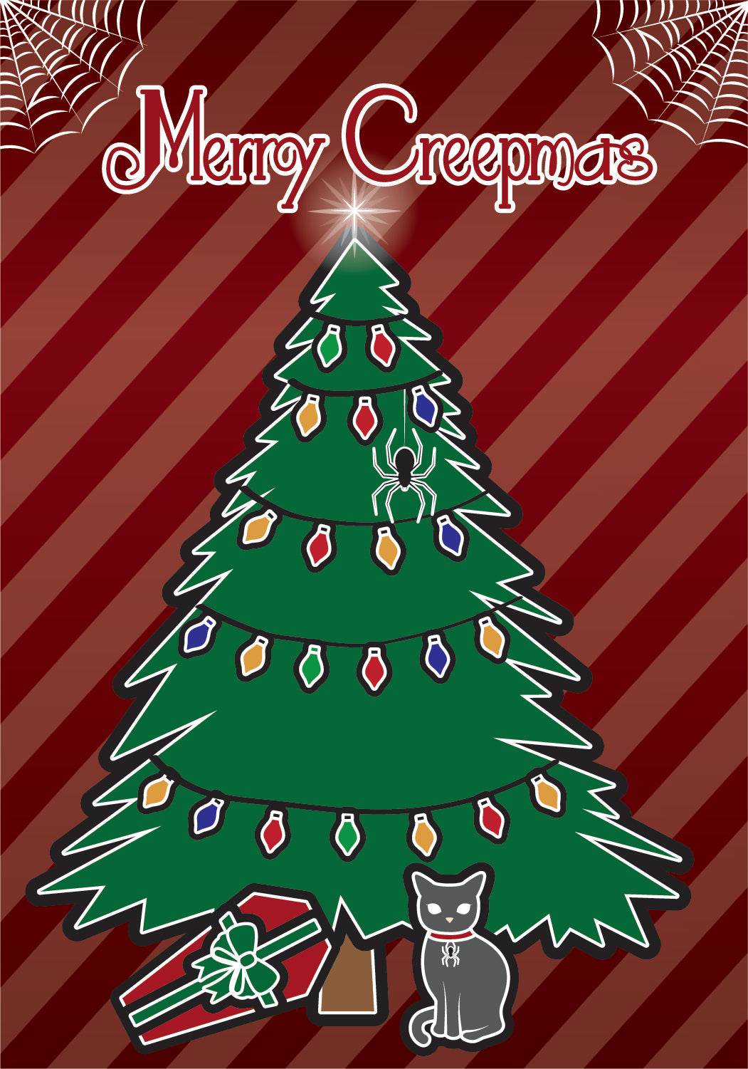 Creepy Christmas mini posters