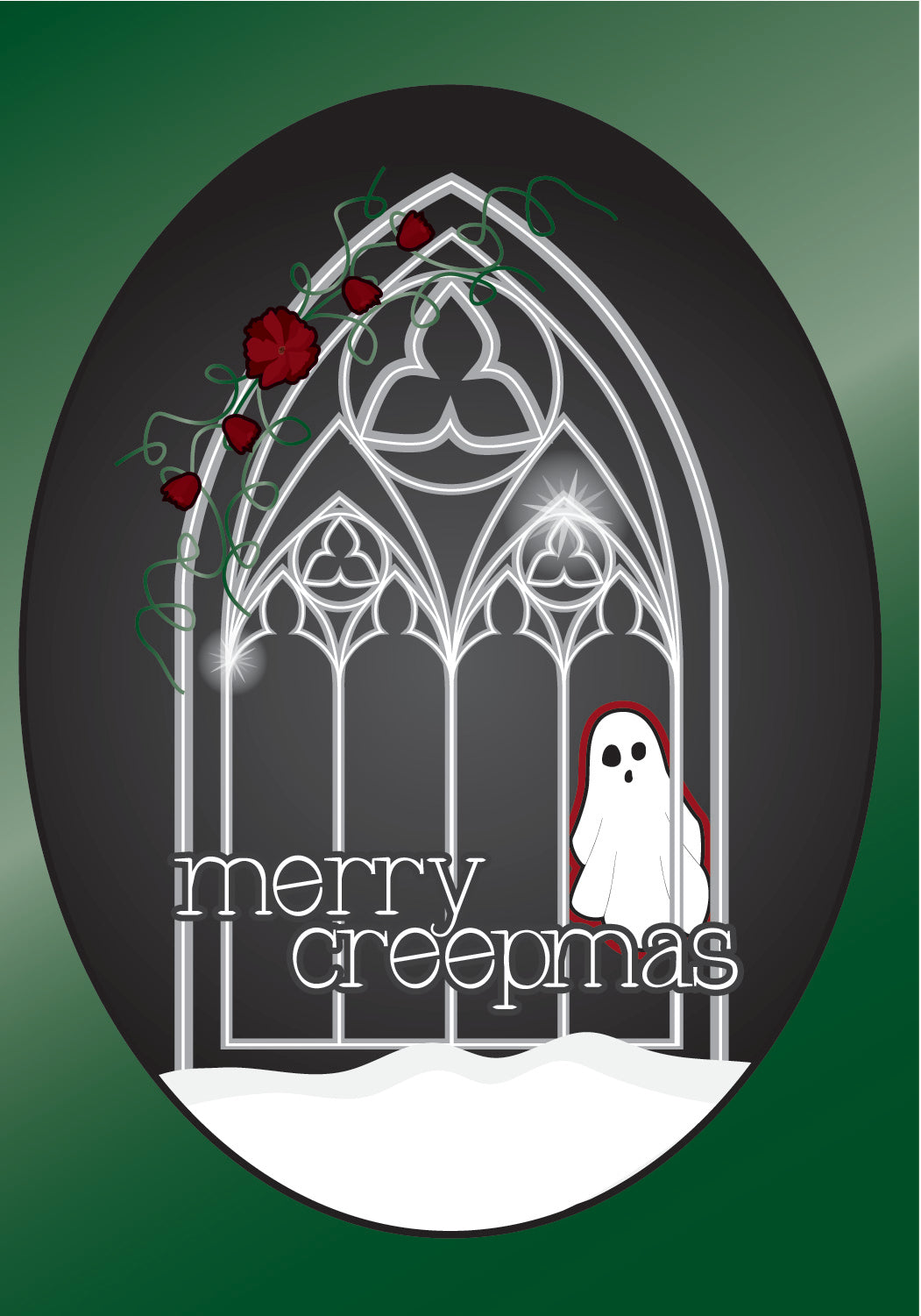 Creepy Christmas mini posters