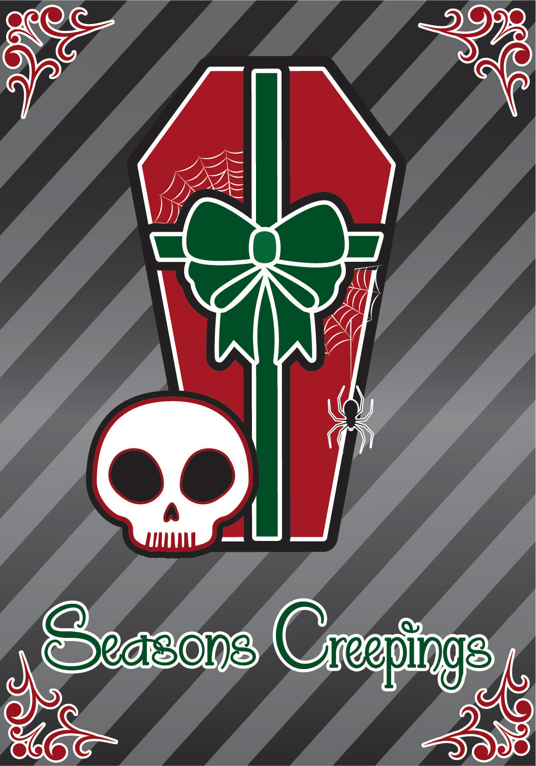 Creepy Christmas mini posters