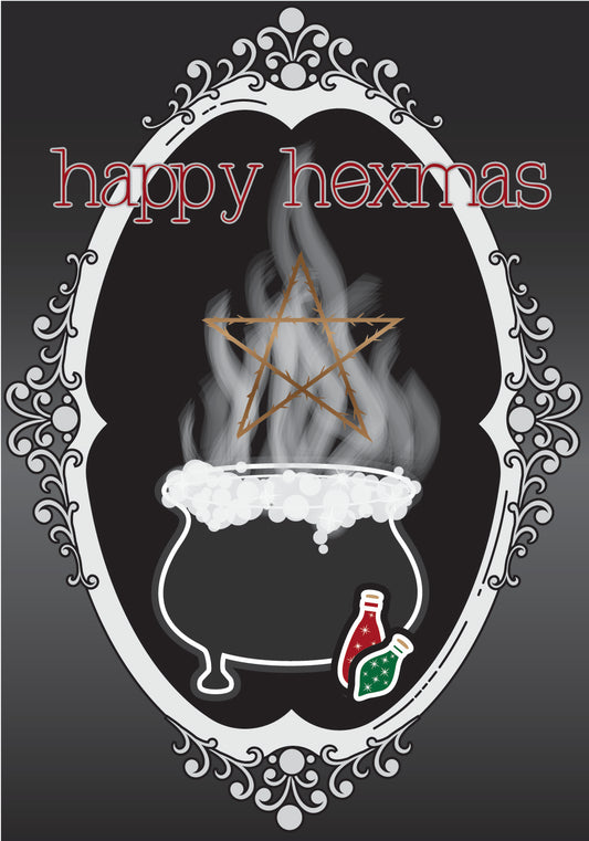 Creepy Christmas mini posters