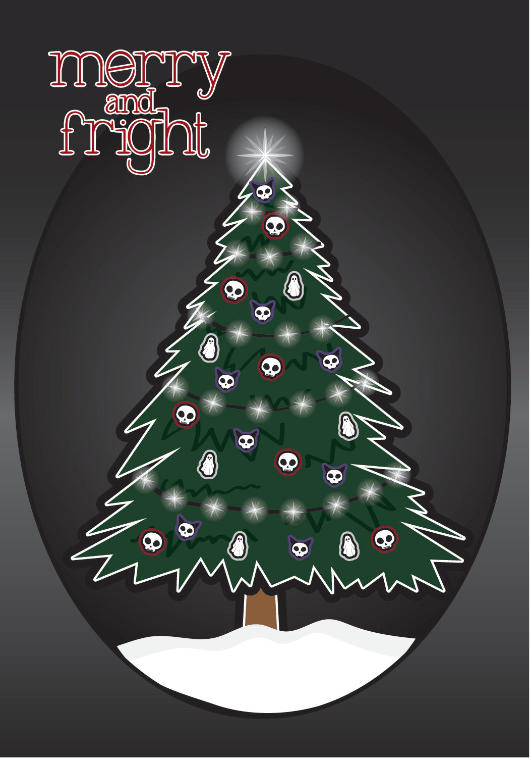 Creepy Christmas mini posters