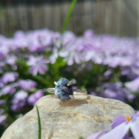 Pear Speckle Ring